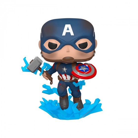 Ігрова фігурка Funko POP! cерії Месники: Фінал" - Капітан Америка з мйольніром