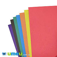 Кольоровий папір двостороння TIKI, А4, 7 кольорів, 14 листів, 80 г/м2, 1 набір (DIF-039407)