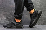Кросівки чоловічі Adidas NMD Human Race чорні літні адідас текстильні, фото 5