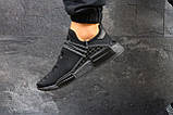 Кросівки чоловічі Adidas NMD Human Race чорні літні адідас текстильні, фото 4