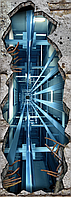 3д наклейка на підлогу ARB 3D TUNING STUDIO Шахта ліфта 3300х1200х0.15мм