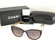 Жіночі сонцезахисні окуляри Chanel Овальні Модні 2023 Стильні Шанель Брендові
