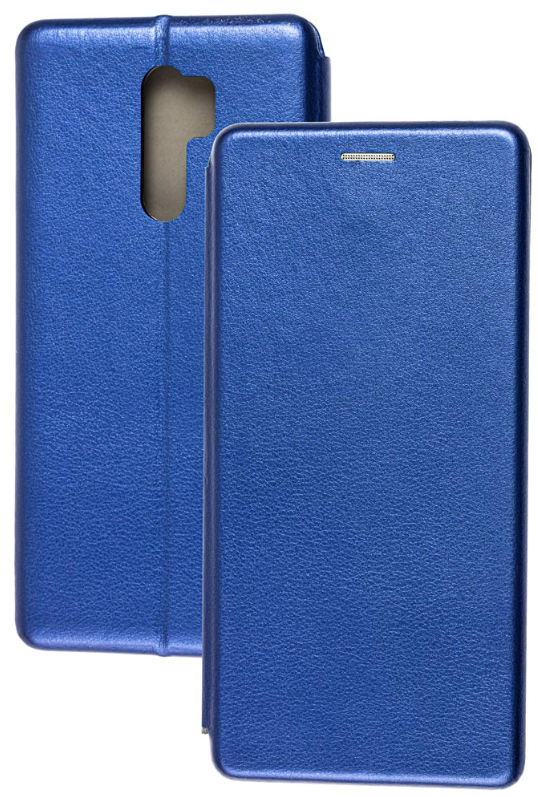 Чохол (книжка) преміум для Xiaomi Redmi 8 ( синя)