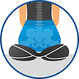 М'яка подушка для сидіння для поліпшення постави "Booty Pillow" Olvi, фото 2