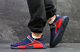 Кросівки чоловічі Adidas NMD Human Race сині літні адідас текстильні, фото 3