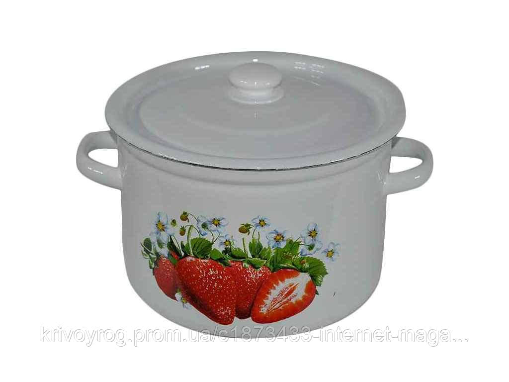 Каструля ем. 9л /2 циліндрична Різне (І1621/2) ТМ IDILIA, фото 1