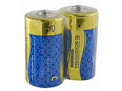 Батарейка сольова R14/С 2 шт SP (shrink 2) ТМ АСКО