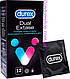 Презервативы Durex Dual Extase рельефные ускоряют её,замедляют его #12 шт.С анестетиком long love. - фото 1 - id-p1421857179