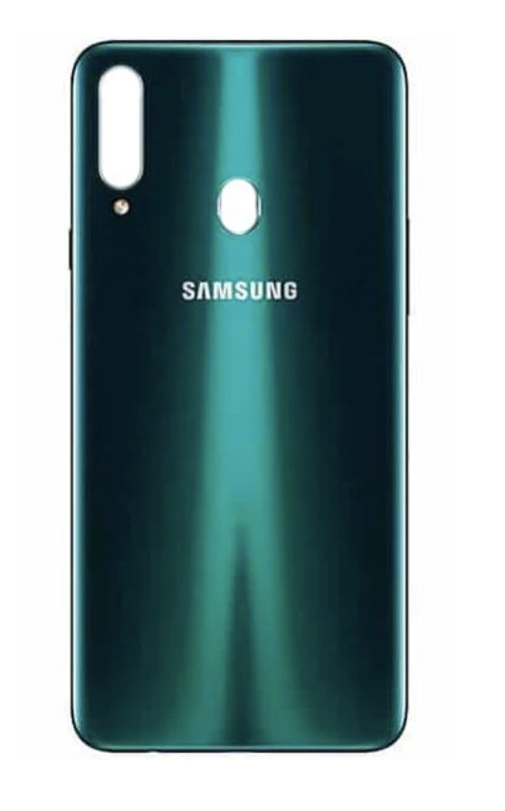 Задня кришка Samsung A207F Galaxy A20s 2019, зелена, оригінал (Китай), фото 1