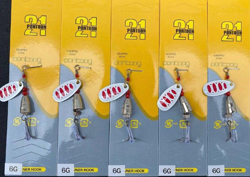 Вертушки Pontoon 21 (6гр) 5шт: продаж, ціна у Чернівцях. Блесни та ...