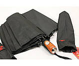 Чоловіча парасолька напівавтомат у 3 складання Bellissimo (Угорщина), фото 3