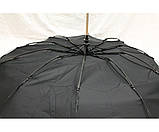 Чоловіча парасолька напівавтомат у 3 складання Bellissimo (Угорщина), фото 7