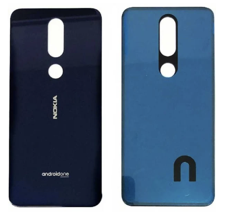 Задня кришка для Nokia 7.1 Dual Sim, синя, Gloss Midnight Blue, фото 1