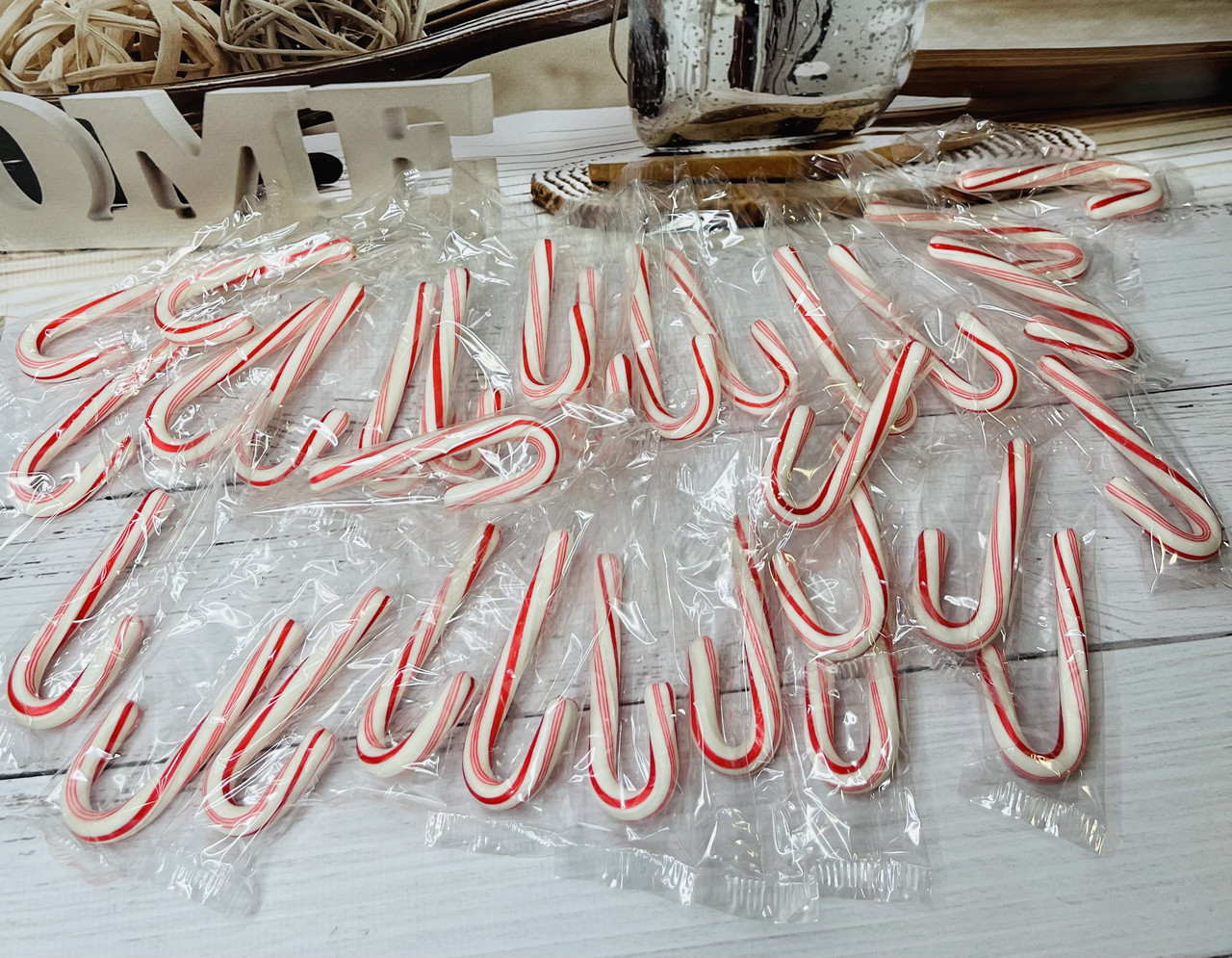 США Цукерки-тростинки Candy Canes Солодка м'ята, 30шт