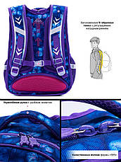 Рюкзак шкільний для дівчаток Winner /SkyName R2-171 + ПОДАРУНОК, фото 5