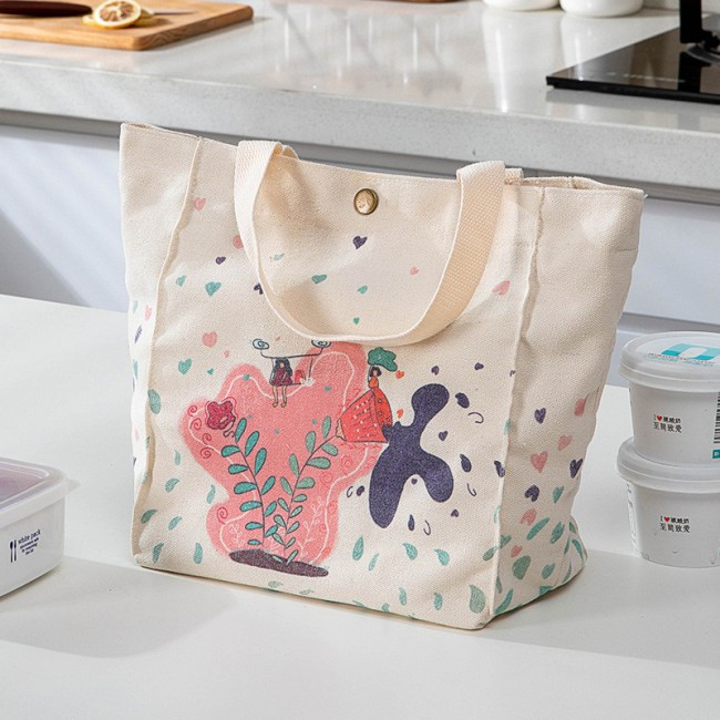 Сумка-термос зі знімною фольгованою кишенею Tote, Blossom, фото 1