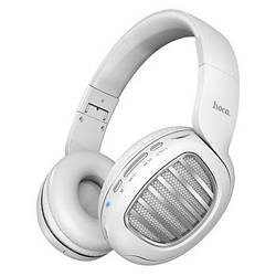 Бездротові накладні навушники Bluetooth з мікрофоном + підтримка MicroSD/AUX HOCO Brilliant Sound W23 Білий