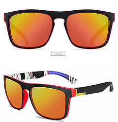 Модні Сонцезахисні окуляри QUISVIKER QP6 чорні поляризаційні окуляри від сонця Polaroid