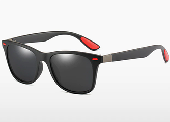 Сонцезахисні окуляри Polaroid DJXFZLO C1 чорні поляризаційні окуляри від сонця