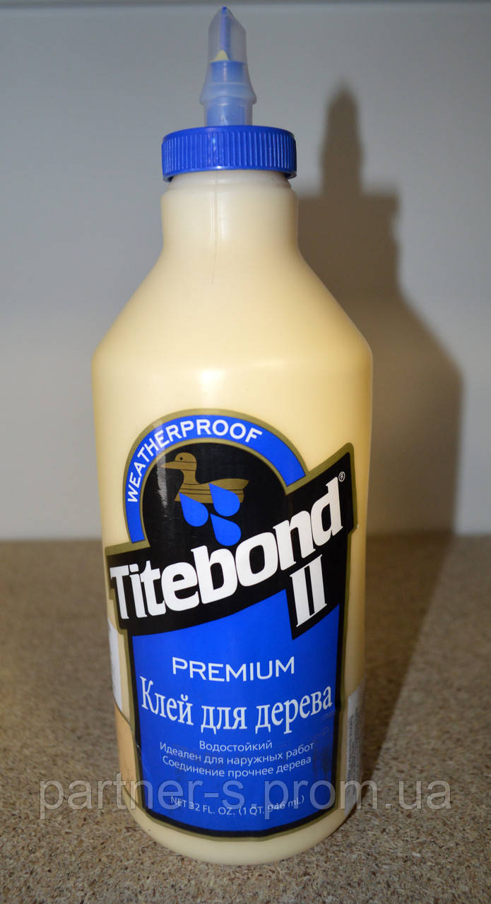 Професійний столярний клей D3 Titebond II Premium (США) (946 мл)