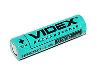 Аккумулятор Videx Li-Ion 18650-P (Без Защиты) 2200mAh