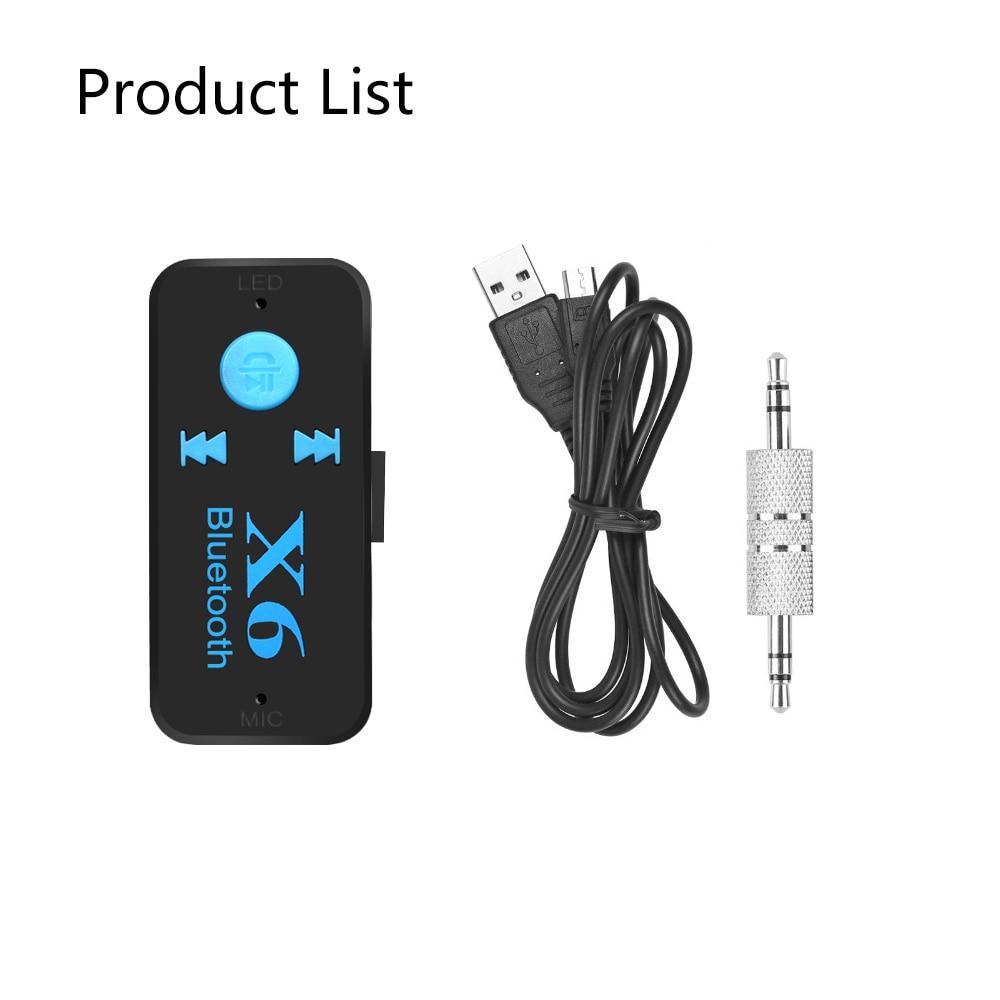 Bluetooth гарнитура ресивер AUX в машину + поддержка MicroSD и TF карт - фото 2 - id-p1421886032