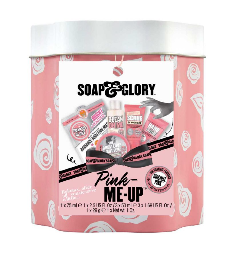 Подарочный набор уходовой косметики Soap & Glory Original Pink Mini-Tin Set 1 x 75 мл 2 х 50 мл 1 х 29 г