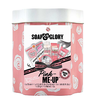 Подарочный набор уходовой косметики Soap & Glory Original Pink Mini-Tin Set 1 x 75 мл 2 х 50 мл 1 х 29 г