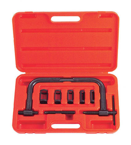 Рассухариватель клапанів FORCE 62110 універсальний в наборі, 9 пр., фото 1