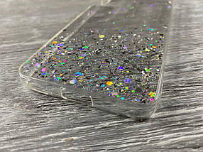TPU чохол Star Glitter для Samsung Galaxy S21 Plus прозорий, фото 3
