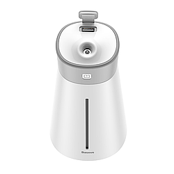 Зволожувач повітря BASEUS Slim waist Humidifier with accessories |380mL, лампа, вентилятор| Білий