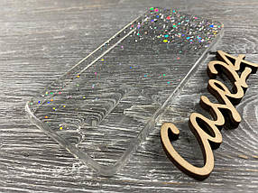 TPU чохол Star Glitter для Samsung Galaxy S21 Plus прозорий, фото 4