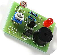 Світлочутливий звуковий датчик, набір для самостійного збирання DIY KIT. Радіоконструктор
