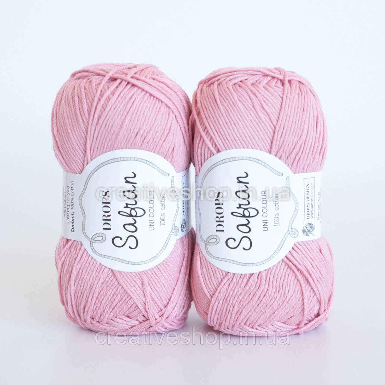 Пряжа DROPS Safran (колір 01 desert rose)