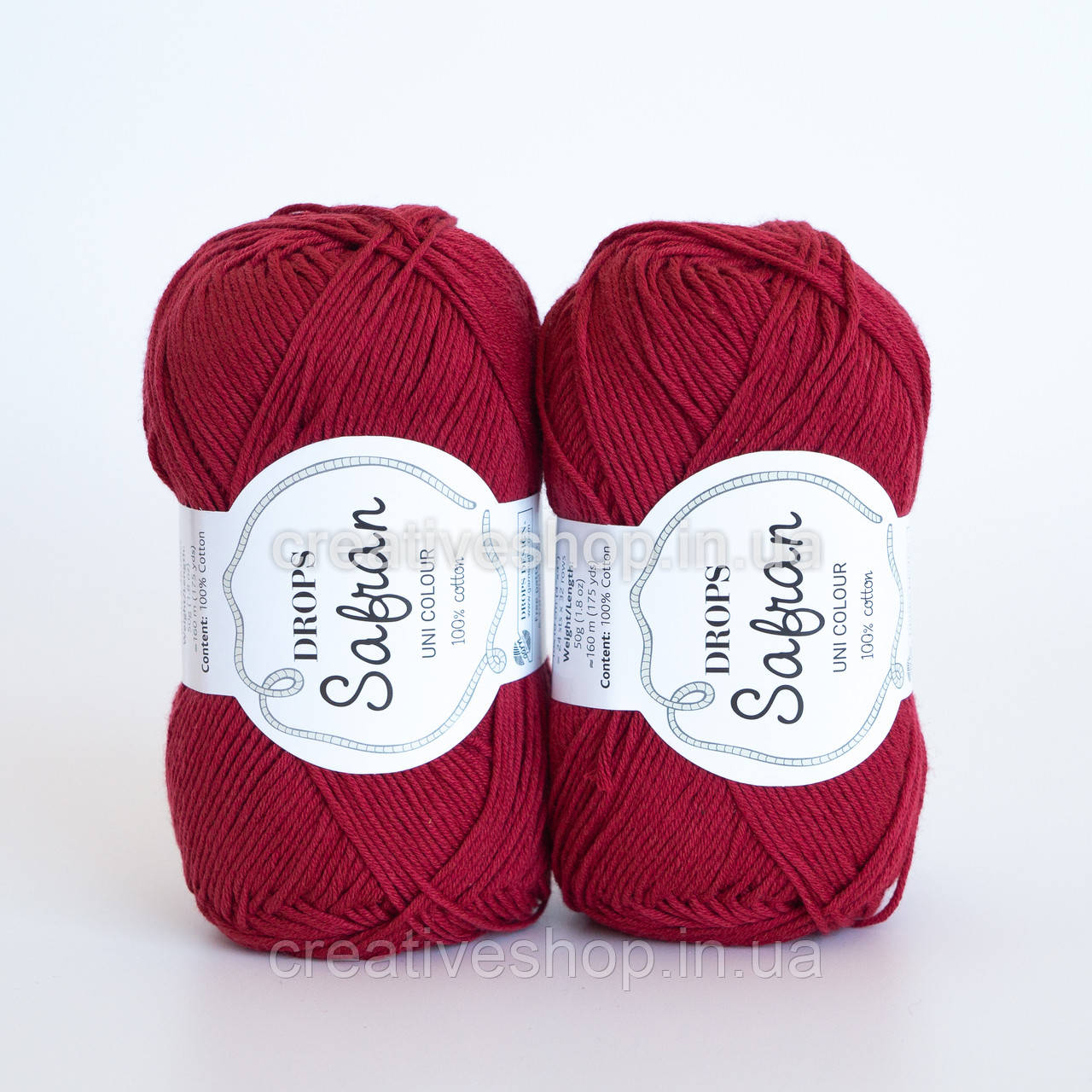 Пряжа DROPS Safran (колір 20 cherry)