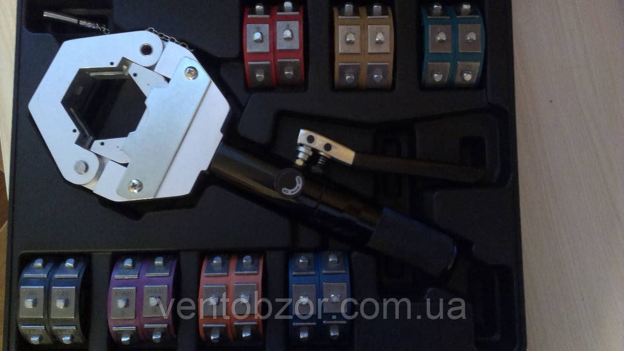 Кримпер гідравлічний для фреонових шлангів Тайвань, фото 1