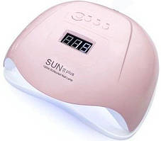 Лампа для манікюру Nail Lamp SUN X Plus 120W для покриття нігтів гель лаком, гелем UV/LED PinkEStyle