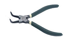 Щипці для зняття стопорних кілець FORCE 609ABC відігнуті на 90° (стиск), L=180 мм