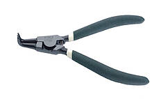 Щипцы для снятия стопорных колец FORCE 609ABO отогнутые на 90° (разжим), L=180 мм