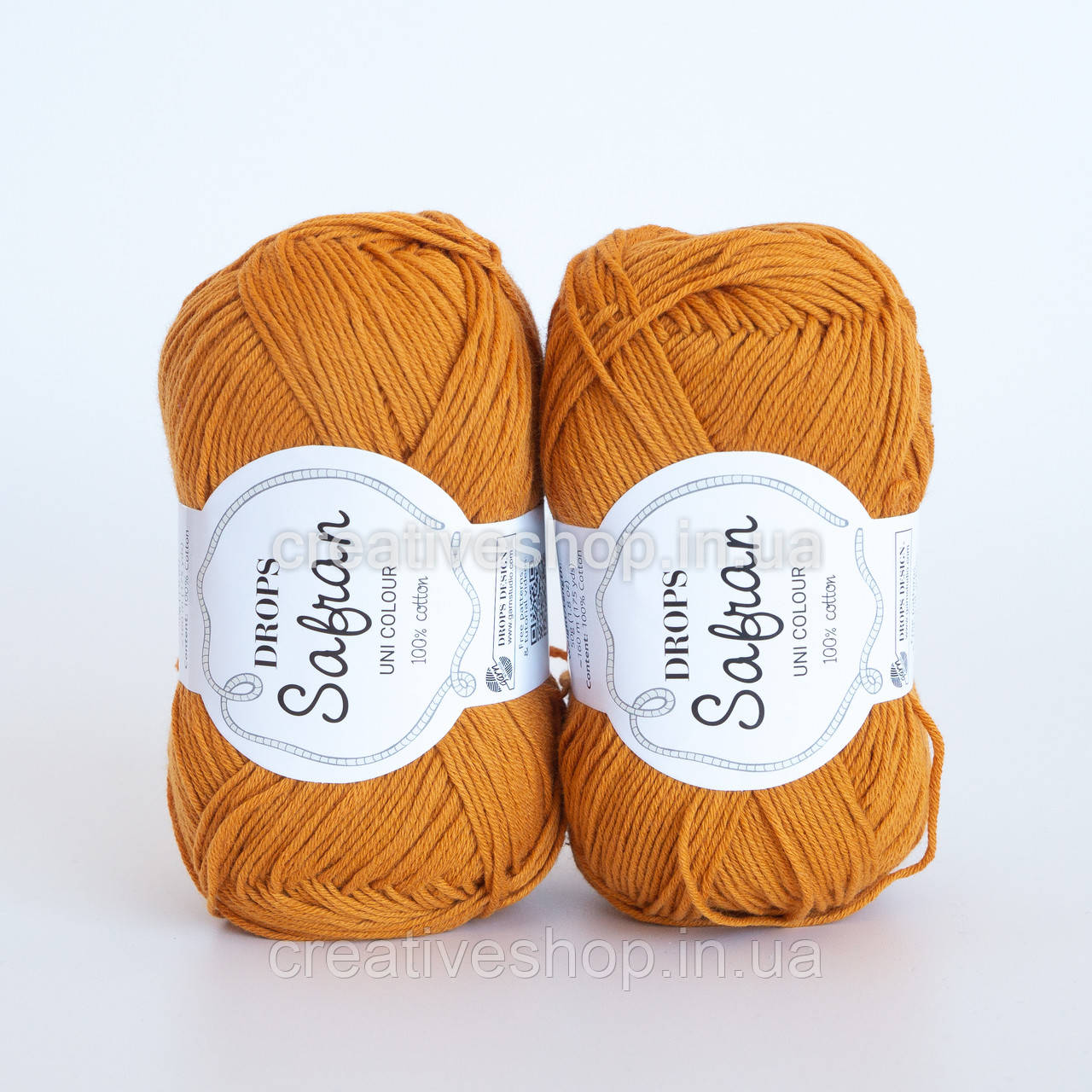 Пряжа DROPS Safran (колір 67 pumpkin)