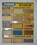Професійний клей Titebond® III Ultimate Wood Glue ТМ "TITEBOND" (5 кг), фото 7