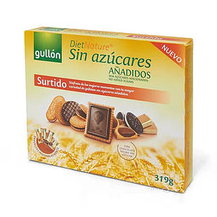 Печиво Без Цукру Асорті Gullon Diet Nature Sin Azucares Surtido 319 м Іспанія (опт 5 шт)