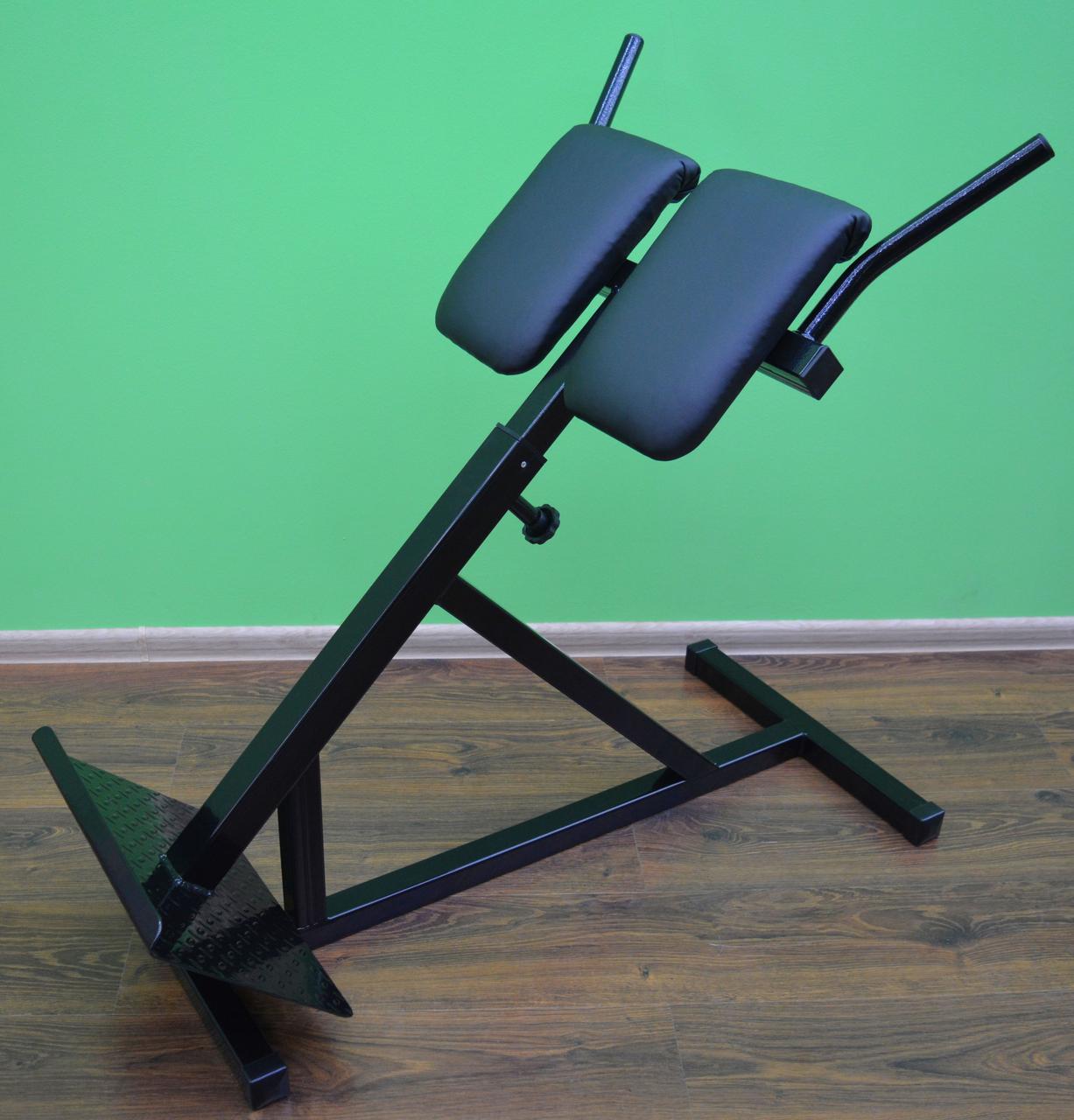 Тренажер гіперекстензія для будинку регульована, римський стілець MALCHENKO 45°