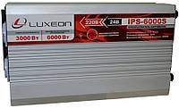 Luxeon IPS-6000S 3000W синус от 24В инвертор, преобразователь напряжения