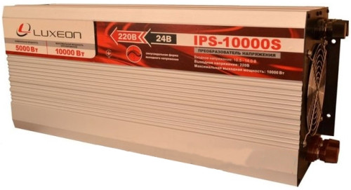 Luxeon IPS-10000S 5000W синус від 24 В інвертор, перетворювач напруги, чиста синусоїда