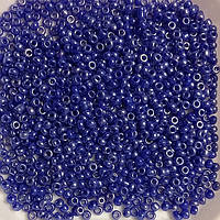 Бісер Ярна Корея розмір 10/0 колір 509 синій глазурований 50г