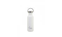 Фляга Laken Basic Steel Vintage Bottle 0,75L White