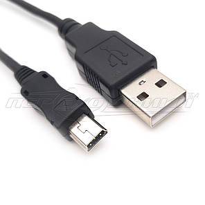Кабель USB 2.0 AM — mini USB, у екрані (добру якість), фото 2