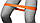 Резинка для фітнесу PowerPlay 4140 Level 1 Stretch Band (1-5 кг.) Помаранчева, фото 7