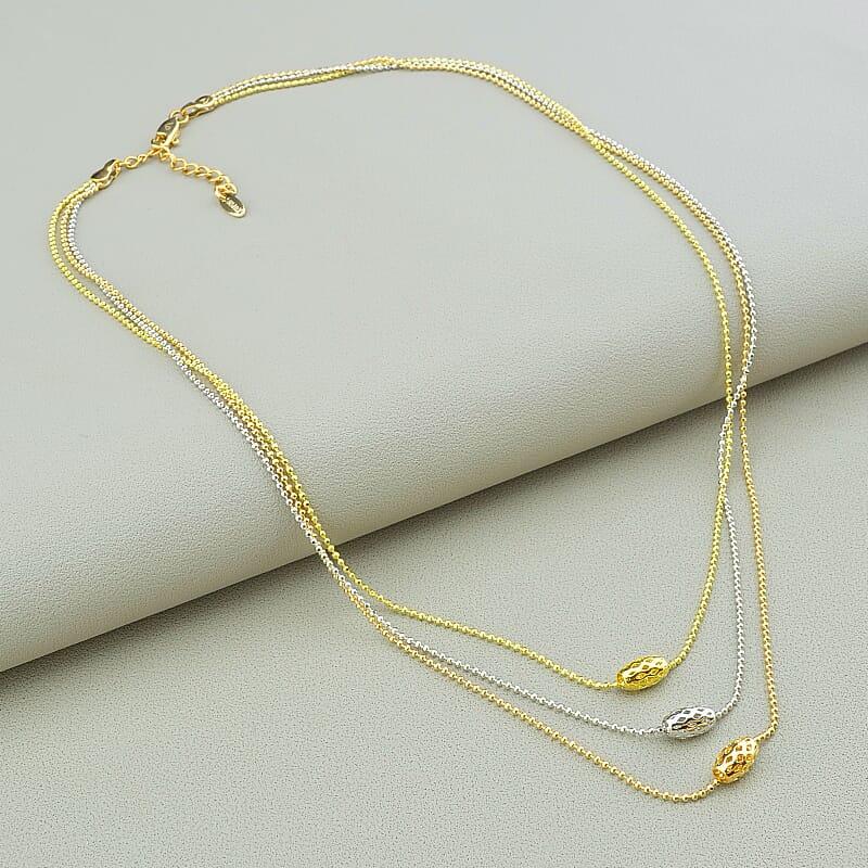 Підвіска біжутерія ювелирная бижутерия Xuping Jewelry 42 сантиметрів (позолота-родій)